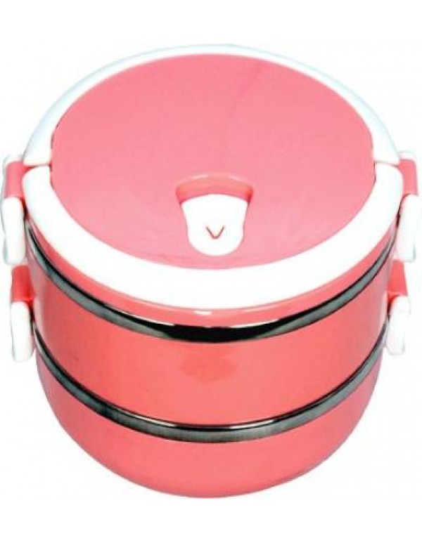 2 Layer Stainless Steel Lunch Box