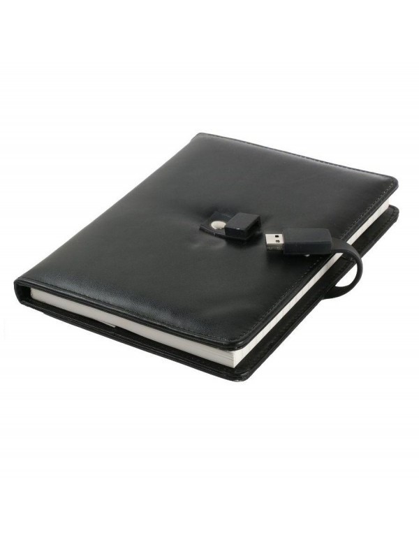 Leather Diary With USB Pendrive
