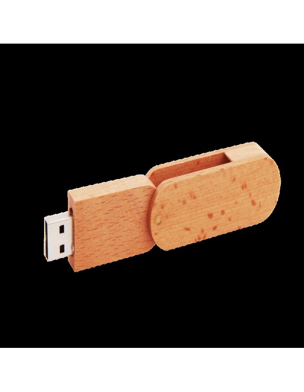 Swivel Wooden USB Pendrive